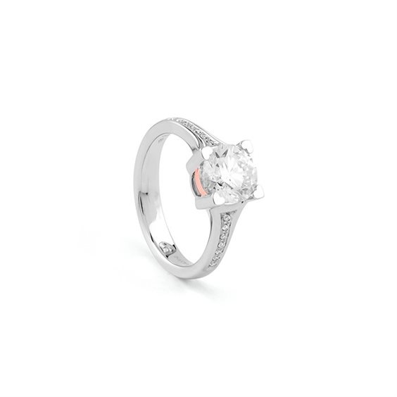 Anello Salvini Donna in Oro bianco 0.4 Ct 81113594 - 81113594